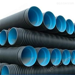 天和鑫迈 HDPE双壁波纹管Φ400 价格合理 市政排水用管材波纹管生产厂家