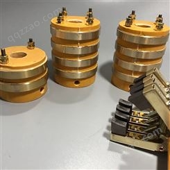 电机多路集电环现货 做工精细 铜质导电滑环 导电环