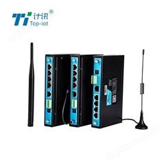 工业路由器 4G工业级无线路由 四网口全网通DTU采集