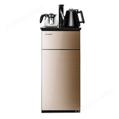 美菱 茶吧机 家用多功能智能温热型立式饮水机开水机 MY-C18 金色 台