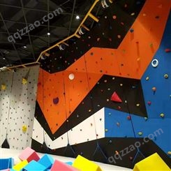 奇乐KIRA 室内运动公园抱石攀岩墙定制 青少年拓展攀爬训练