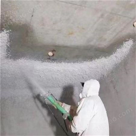 地下室无机纤维喷涂工程 吸声降噪隔音 抗压强度强 质量轻易施工