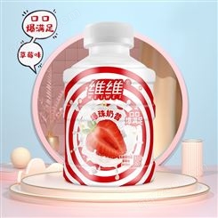维维草莓味爆珠奶昔乳酸菌饮品含乳饮料380g招商代理批发