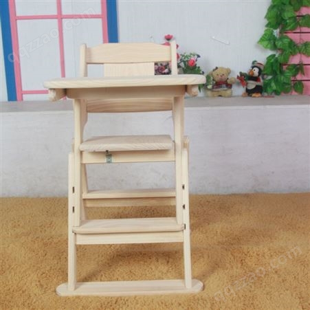 波比 实木婴儿餐椅 可升降多功能写字椅 规格齐全 支持定制