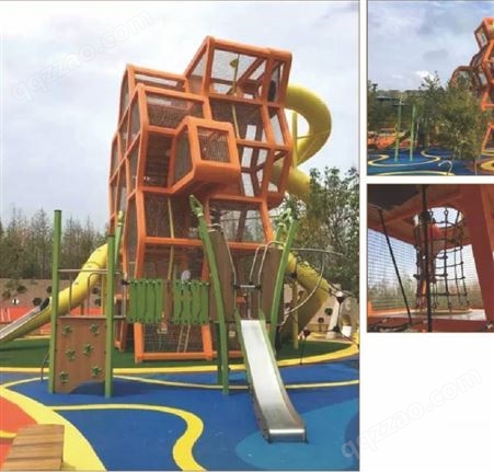 桂林农庄山庄儿童游乐产品大型不锈钢滑梯玩具 大风车生产幼教设备