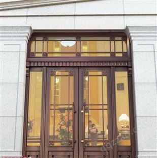 西安铜门厂家承接安装字母铜门设计仿古铜门