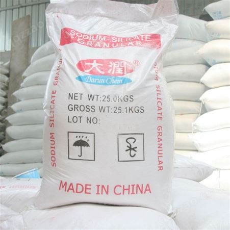 大润五水偏硅酸钠，白色结晶状粉末，应用于各类洗涤行业25kg/袋