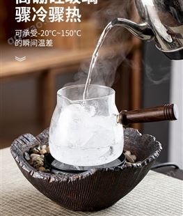 电陶炉煮茶器煮茶炉子玻璃茶具蒸花茶套装专用茶壶泡茶家用烧水壶
