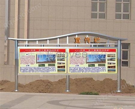 不锈钢设计加工宣传栏造型 铁艺指示牌展示牌焊接