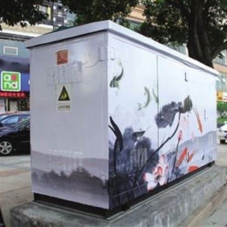 配电箱彩绘 街道电表箱涂鸦 电箱创意手绘 题材可选 颜色多样