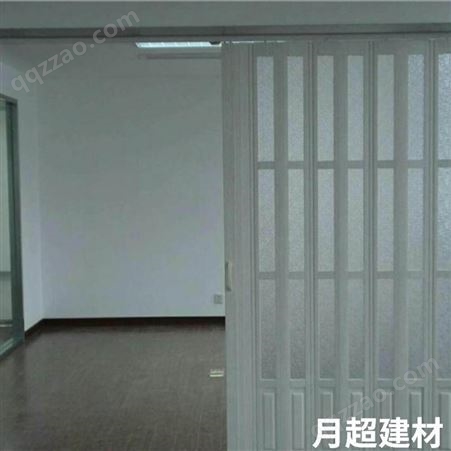 重庆PVC折叠门 定制安装厂家 开放式厨房折叠门月超建材