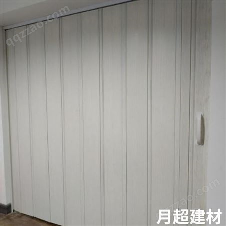 重庆PVC折叠门 定制安装厂家 开放式厨房折叠门月超建材