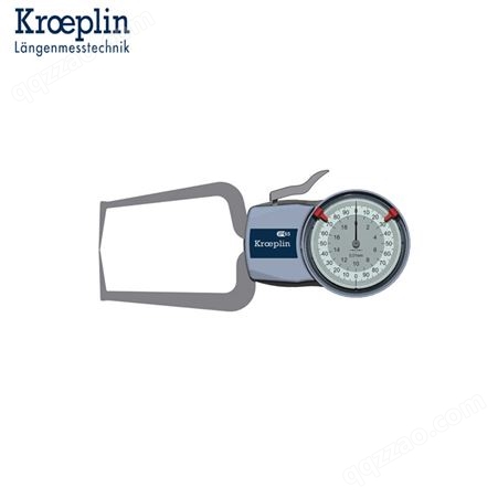 德国kroeplin数显外卡规K110S精度0.001mm厚度测量仪