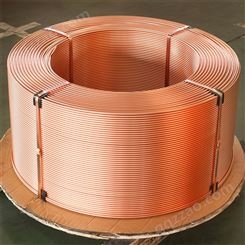 高精度紫铜盘管 耐寒 耐热 耐腐蚀C1100空调管 规格齐全