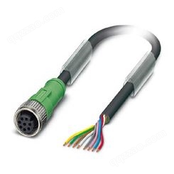 现货传感器/执行器电缆 - SAC-8P- 5,0-PUR/M12FS KU 1444225