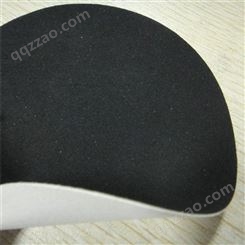 夹网布 棉布橡胶复合面料 0.85mm黑色涂层防水布 缓冲垫布料