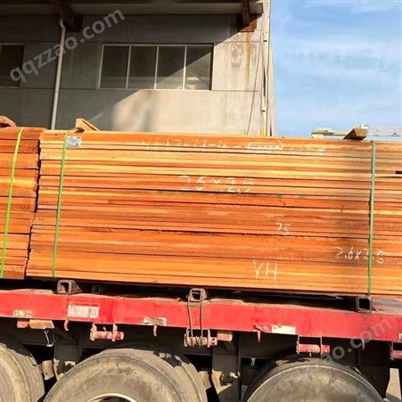巴新柳桉木木材 板材 红柳桉防腐木 户外定制地板 安装扶手