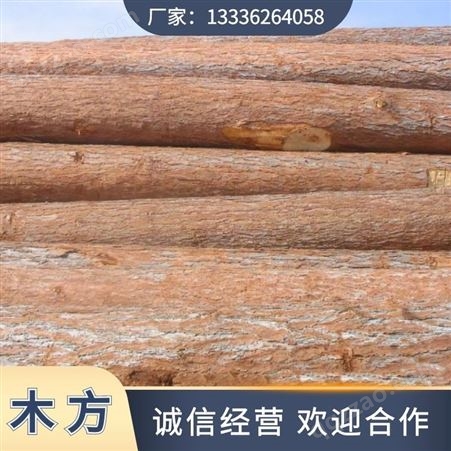 坚固耐用 方木加工厂 白松免熏蒸木方 规格可定制
