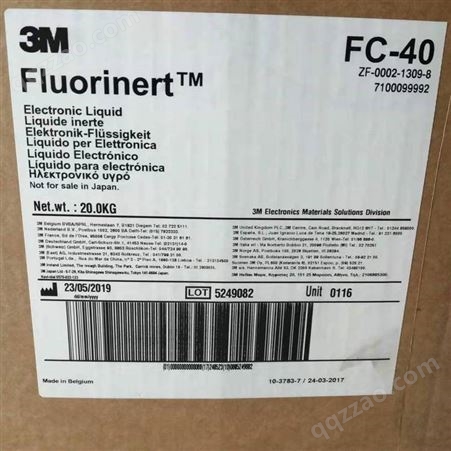 3M Fluorinert FC-40原装氟化液半导体绝缘冷却电子电气检测