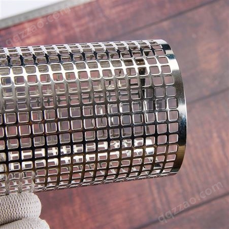 不锈钢方孔滤芯 颗粒筛分过滤筒 直径880mm滤芯骨架网筒 坤佰