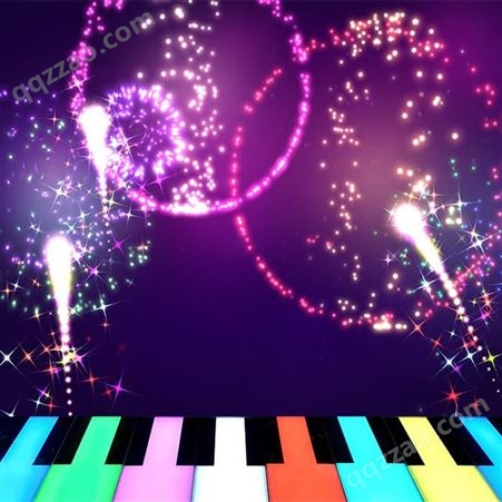 酷儿麦体感互动游戏机 魔力钢琴踩踩乐地音乐歌曲互动投影