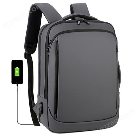 双肩包大容量出差旅行通勤户外手提USB商务电脑包书包定制logo