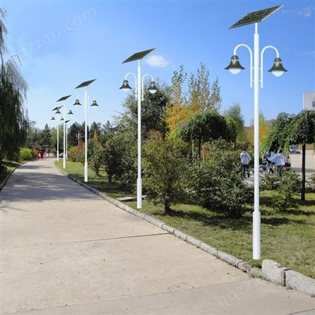 公园3.5米太阳能庭院灯 led欧式中式小区景观灯
