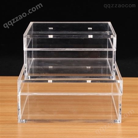 洪亚透明防尘收纳盒 四川厂家支持加工定做透明有机玻璃展示盒